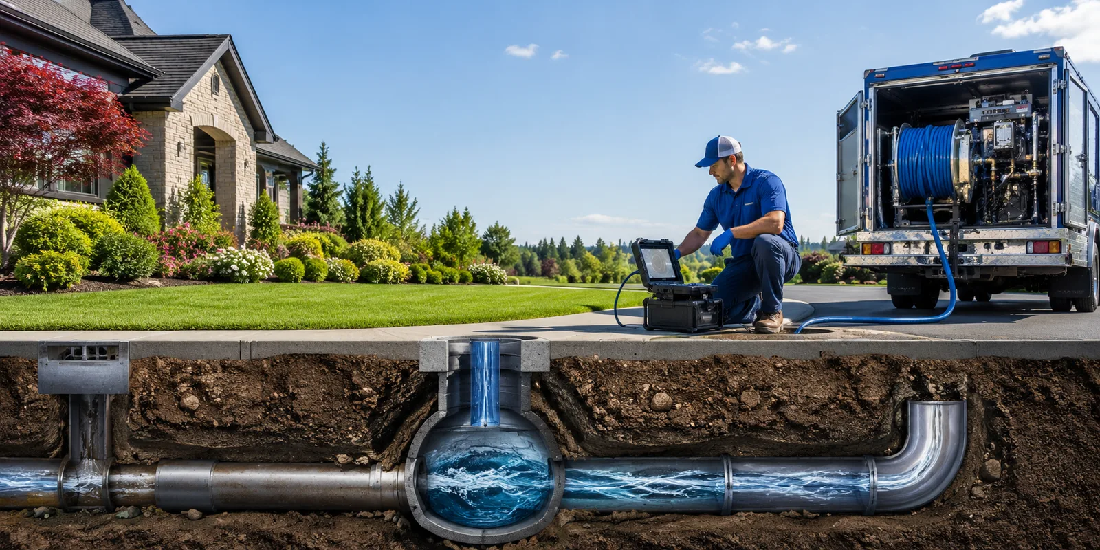 Drainage restoration information for Normantown, WV